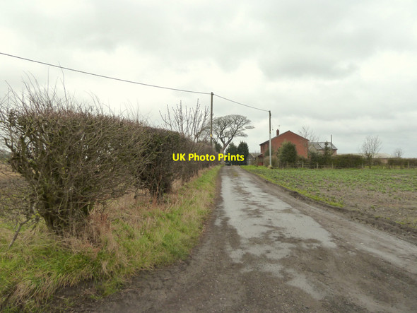 Photo 6"x4" Track to Arch Lane Farm, Seneley Green Billinge c2015