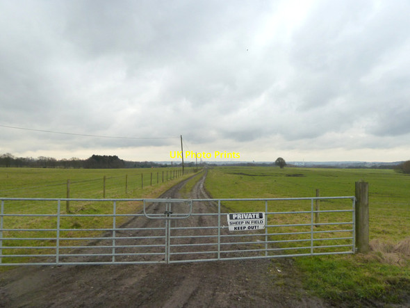 Photo 6"x4" Track between Charity Farm and Hollin Hey Farm, Seneley Green Billinge c2015