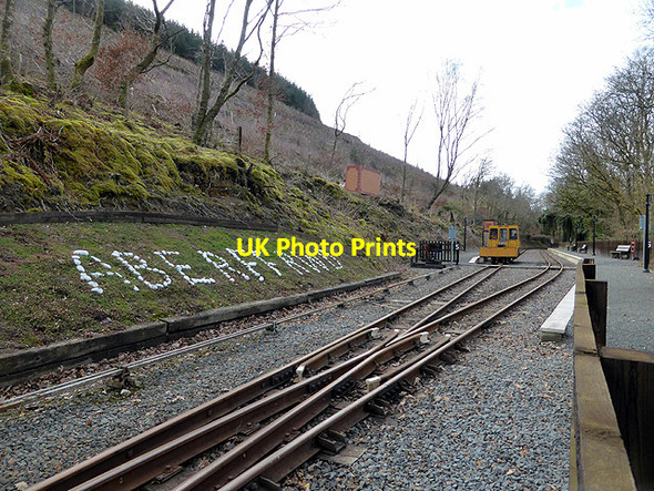 Photo 6"x4" Aberffrwd station, Vale of Rheidol Railway Aberffrwd\/SN6878 c2015