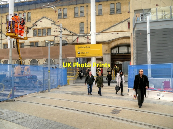 Photo 6"x4" Refurbishment of Victoria Station, February 2015 Manchester c2015