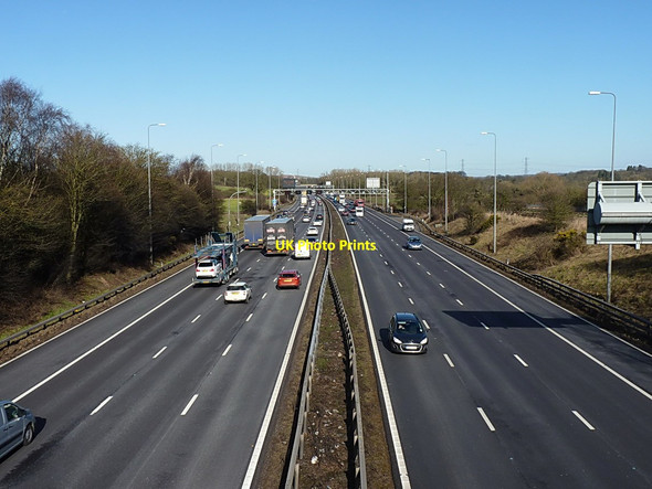 Photo 6"x4" M42 towards the M6 Eastcote\/SP1979 c2015