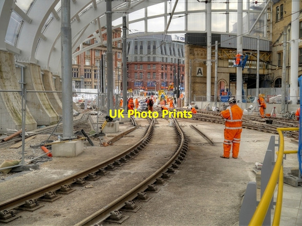 Photo 6"x4" Metrolink Track Work at Victoria Station (February 2015) Manchester c2015