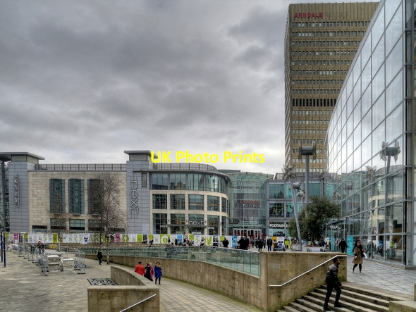 Photo 6"x4" Exchange Square, Manchester Manchester c2015