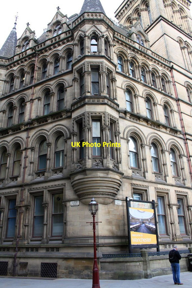 Photo 6"x4" Town Hall at Lloyd Street \/ Cooper Street junction Manchester c2014