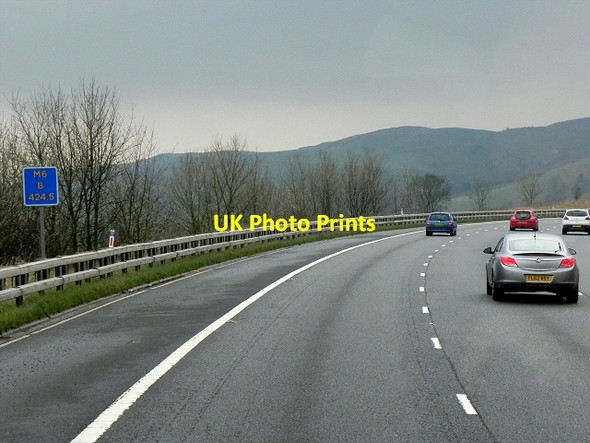 Photo 6"x4" Southbound M6 near Lowgill Lowgill\/SD6297 c2014