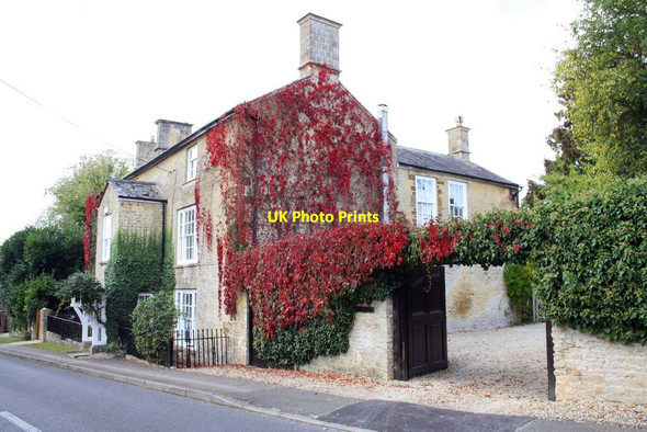 Photo 6"x4" The Manor House Church Enstone c2014