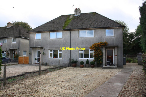 Photo 6"x4" Semi-detached houses on Banbury Road Woodstock\/SP4416 c2014