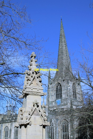 Photo 6"x4" Sheffield Cathedral Sheffield\/SK3587 c2015 P1