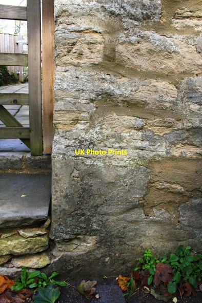 Photo 6"x4" Benchmark on #188 Cassington Road Kidlington c2014