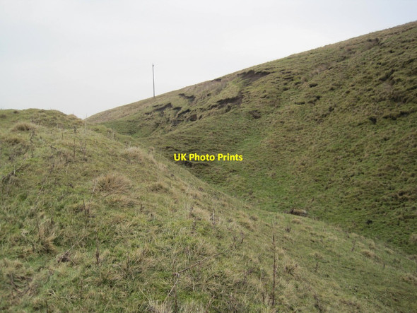 Photo 6"x4" Disused Quarry Blenkinsopp Hall c2015