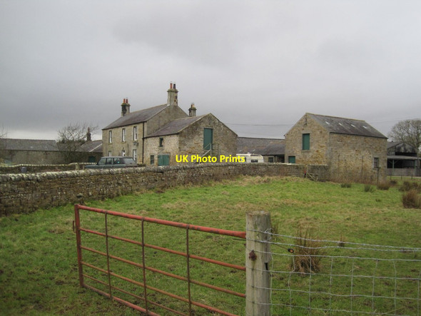 Photo 6"x4" Gunnerton Fell Farm Gunnerton c2015