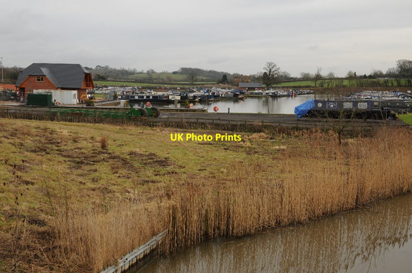 Photo 6"x4" Marina on the Droitwich Canal Droitwich c2015