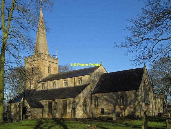 Photo 6"x4" Sutton-in-Ashfield - St Mary Church - from ESE (landscape) Sutton In Ashfield c2015