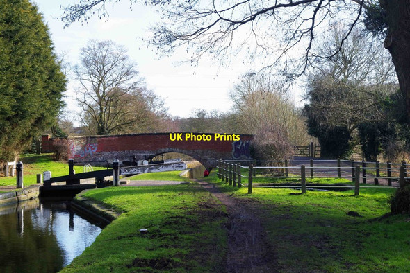 Photo 6"x4" Gothersley Lock & Bridge, Staffs & Worcs Canal, near Ashwood, Staffs Ashwood\/SO8688 c2015