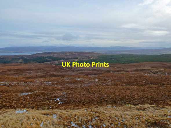 Photo 6"x4" Moorland west of Diubaig Bay\/NG2653 c2015