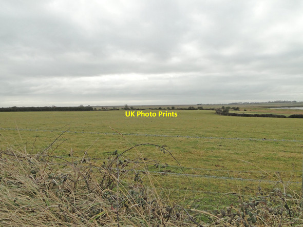 Photo 6"x4" Over the fields towards Aldeburgh Aldeburgh c2015