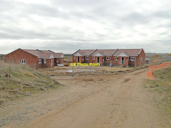 Photo 6"x4" New housing development at the old pit in Aldeburgh Aldeburgh c2015