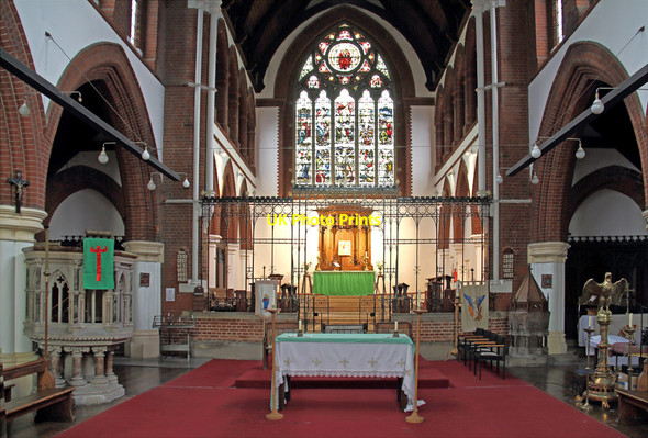 Photo 6"x4" St Michael & All Angels, Stoke Newington - East end Stoke Newington c2015