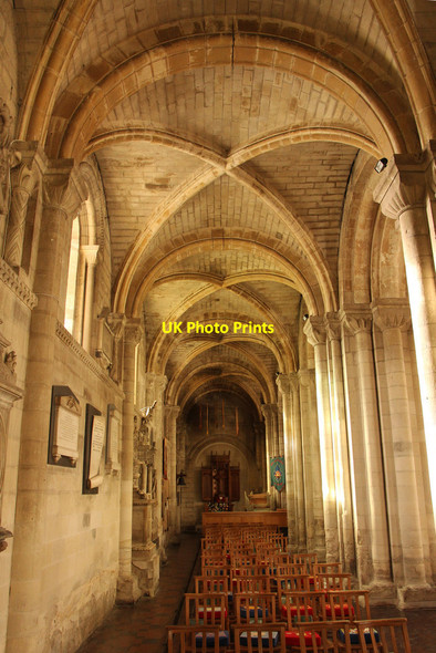 Photo 6"x4" South aisle Dunstable c2015