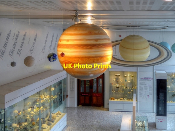 Photo 6"x4" Manchester Museum Mineralogy Gallery Manchester c2015