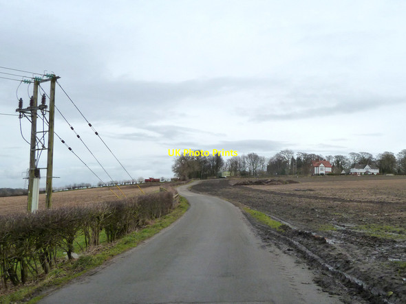 Photo 6"x4" Track to Windle Hall Farm from Crank Road St Helens\/SJ5095 c2015