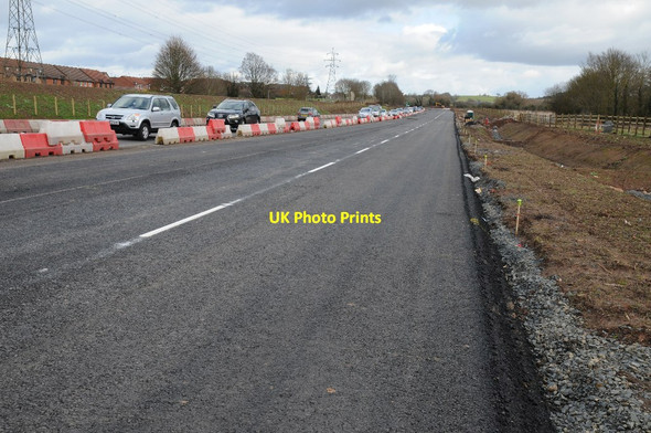 Photo 6"x4" Widening Worcester's southern bypass St Peter The Great c2015