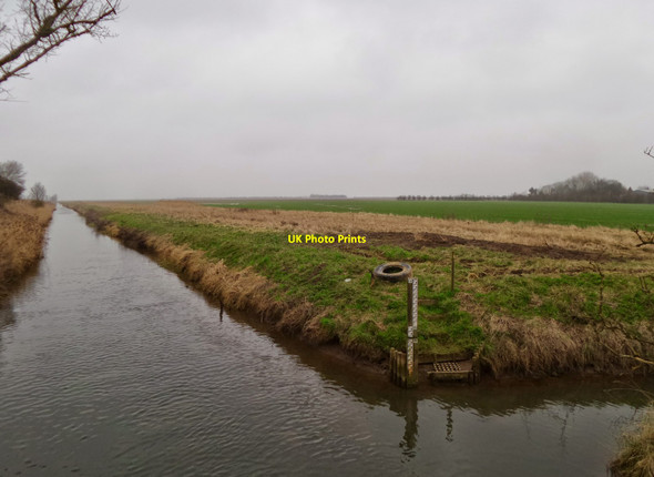 Photo 6"x4" Babingley River at Wootton Marsh North Wootton\/TF6424 c2015