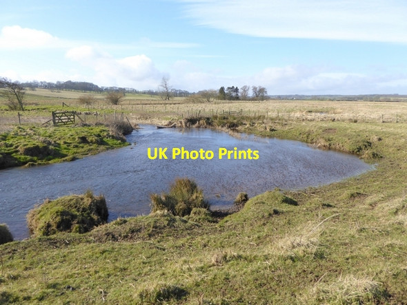 Photo 6"x4" River Wansbeck Middleton\/NZ0685 c2015