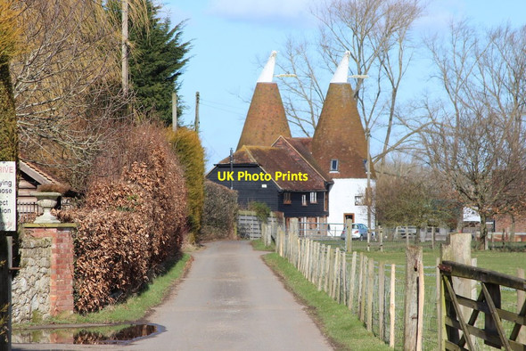 Photo 6"x4" Woodfalls Oast, Woodfalls Farm, Laddingford Queen Street c2015 P1