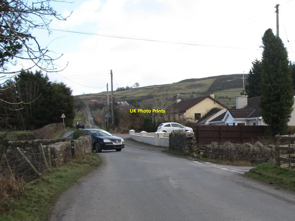 Photo 6"x4" Cross Roads on Ferryhill Road Flurrybridge c2015