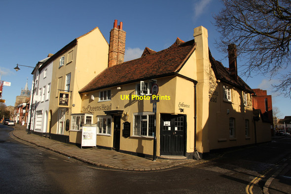 Photo 6"x4" The Queen's Head Aylesbury c2015