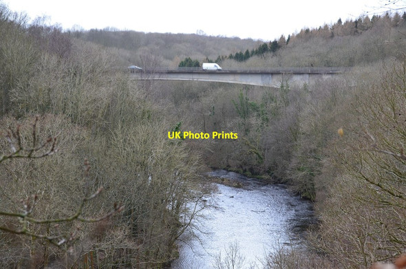 Photo 6"x4" A1 Coquet Viaduct West Thirston\/NZ1899 c2015