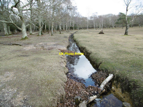 Photo 6"x4" Balmer Lawn, ditch Balmerlawn c2015