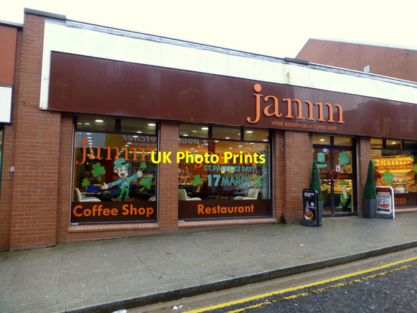 Photo 6"x4" Jamm Coffee Shop, Scarffe's Entry, Omagh Omagh c2015