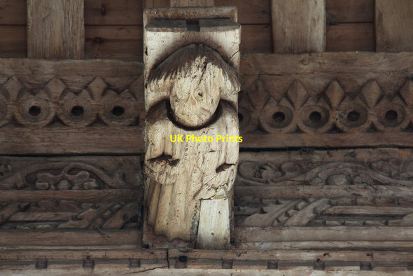 Photo 6"x4" St Peter, Snailwell - Corbel Snailwell c2015