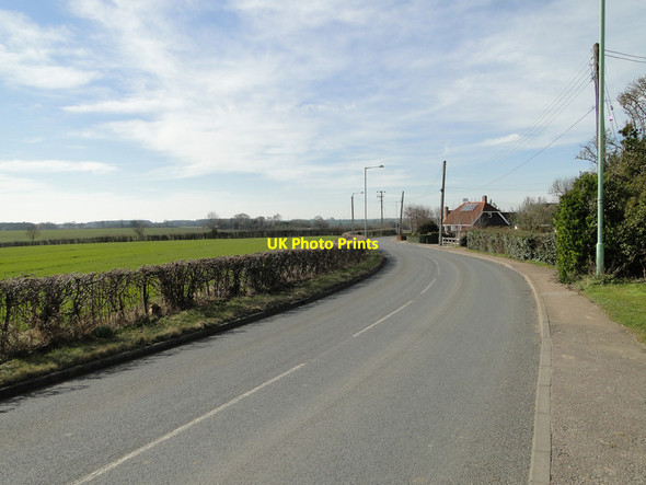 Photo 6"x4" B1119 into Framlingham Framlingham c2015