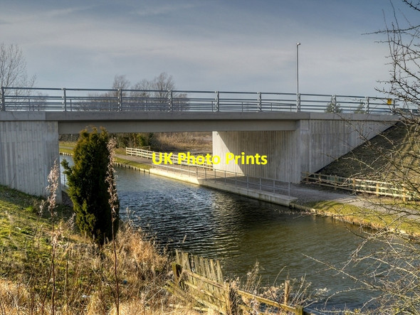 Photo 6"x4" Burnley Business Park Bridge Padiham c2015