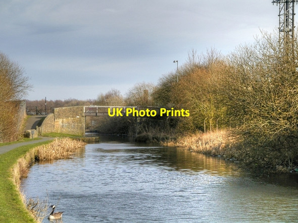 Photo 6"x4" Leeds and Liverpool Canal, Rose Grove Burnley c2015