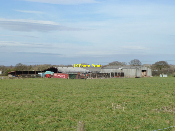 Photo 6"x4" Farm buildings at Kingsley House, Heskin Heskin Green c2015
