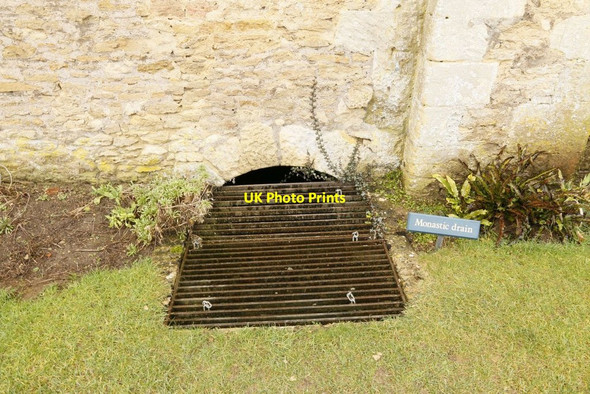 Photo 6"x4" Monastic Drain Lacock c2015