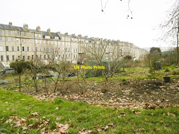 Photo 6"x4" Bath, allotments Bath\/ST7464 c2015