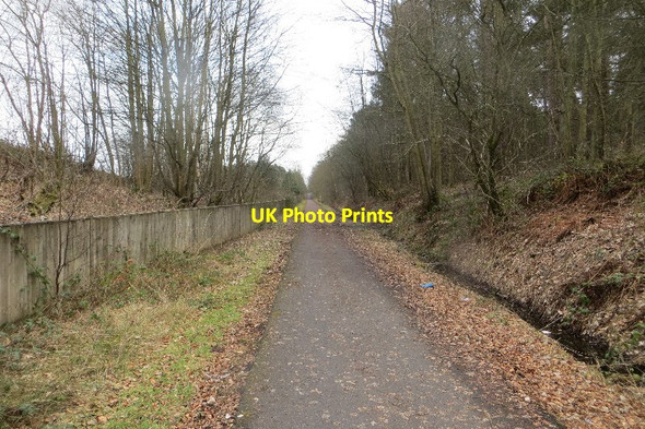 Photo 6"x4" Site of Bogside Station Blairhall\/NT0089 c2015