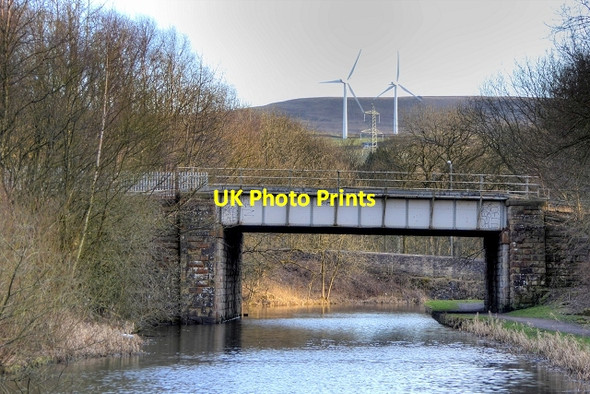 Photo 6"x4" Leeds and Liverpool Canal, Bridge#124C Burnley c2015