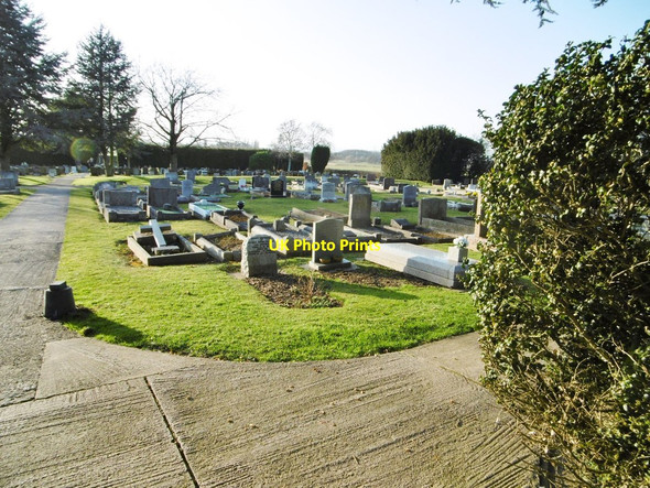 Photo 6"x4" Almondsbury Cemetery Almondsbury c2015