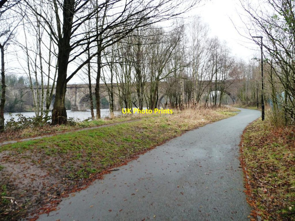 Photo 6"x4" Lune Valley Ramble nearing the Lune Aqueduct Lancaster c2015