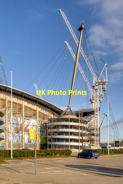 Photo 6"x4" Construction Work at Etihad Stadium Bradford\/SJ8698 c2015