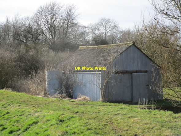 Photo 6"x4" Pump House by the River Slea Ewerby Thorpe c2015