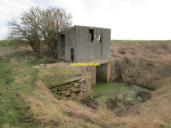 Photo 6"x4" Derelict pump house Ewerby Thorpe c2015