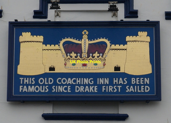 Photo 6"x4" Royal Castle Hotel, Dartmouth Dartmouth c2015