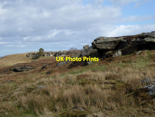 Photo 6"x4" Shaftoe Crags Bolam West Houses c2015